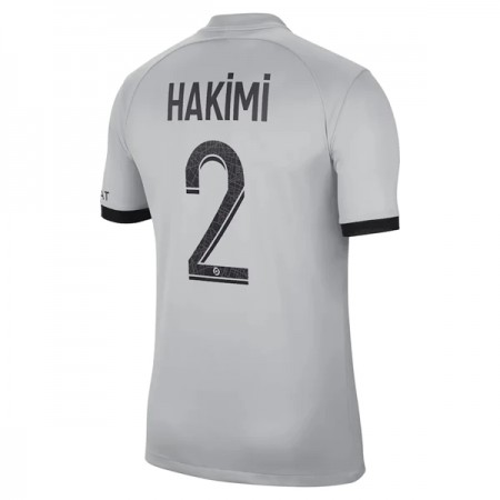 Virallinen pelipaita Paris Saint-Germain Hakimi 2 Vieras 2022-23 Lyhythihainen - Miesten